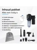 2-in-1 Auto Stofzuiger - Kruimeldief