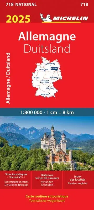 wegenkaart 718 Duitsland 2025