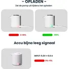 Luvego luchtbed pomp MINI PUMP