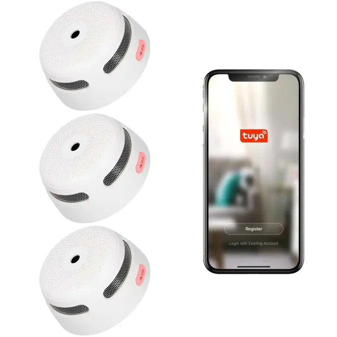 XS01-WT Slimme rookmelder 3-pack