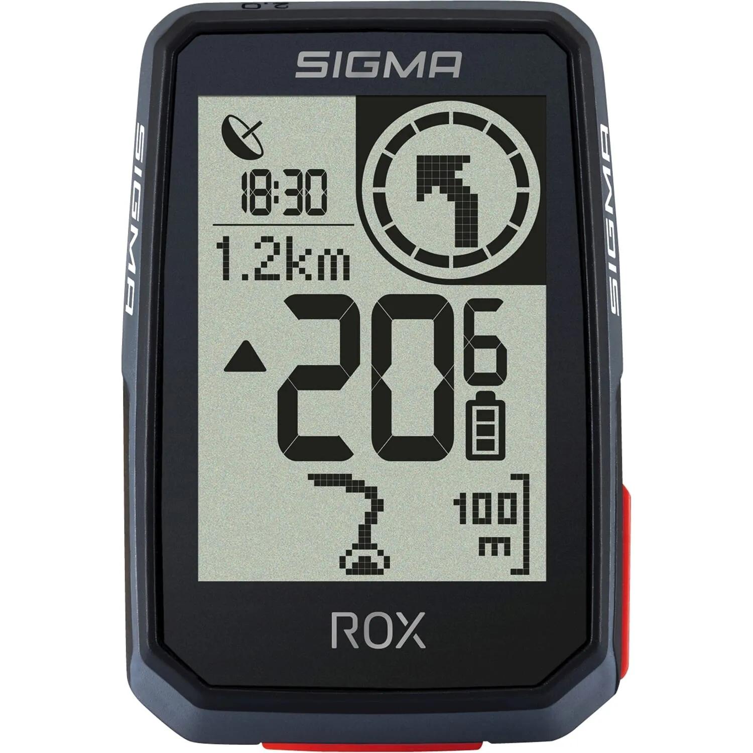 Sigma  fietscomputer ROX 2.0 GPS Black  Zwart main product image