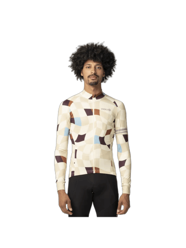 Square Fietsshirt Lange Mouwen Performance Heren