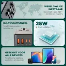 Remodius Wereldstekker Reisstekker