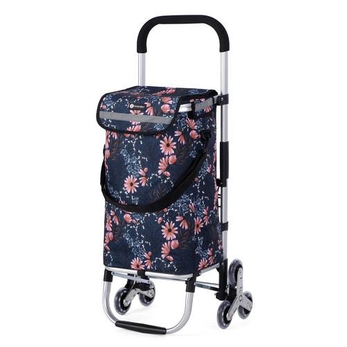 Boodschappentrolley 40L - Trapwielen