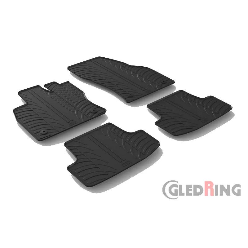 Gledring Volkswagen T-Roc 11/2017  Rubbermatten  Zwart main product image