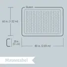 Luchtbed - Bestway - 2P - 152x203 cm + pomp