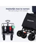 Bolderkar – Tot 120KG – 90L – Zwart
