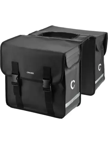 Craved Dubbele Fietstassen - 40 Liter