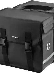 Craved Dubbele Fietstassen - 40 Liter