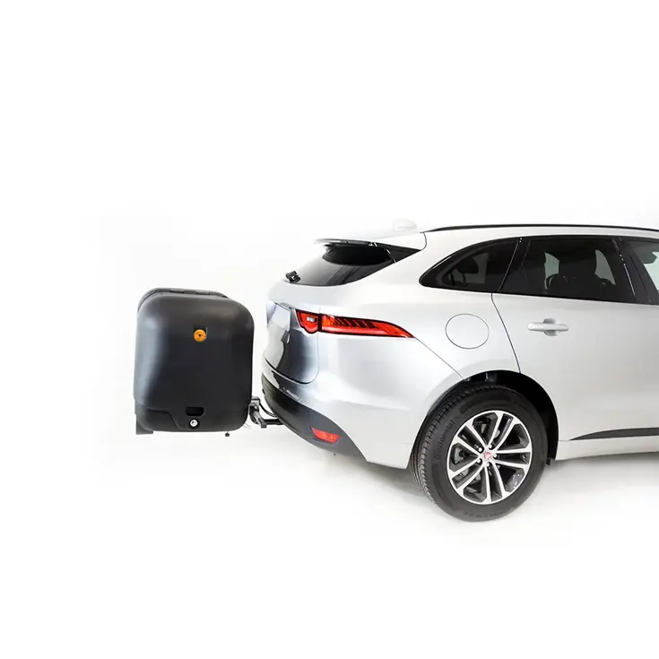 Towbox V2 - Trekhaakkoffer Zwart