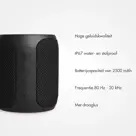 Bluetooth Speaker - Waterdicht - Zwart