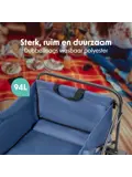Bolderkar – 80KG – 94L – Blauw