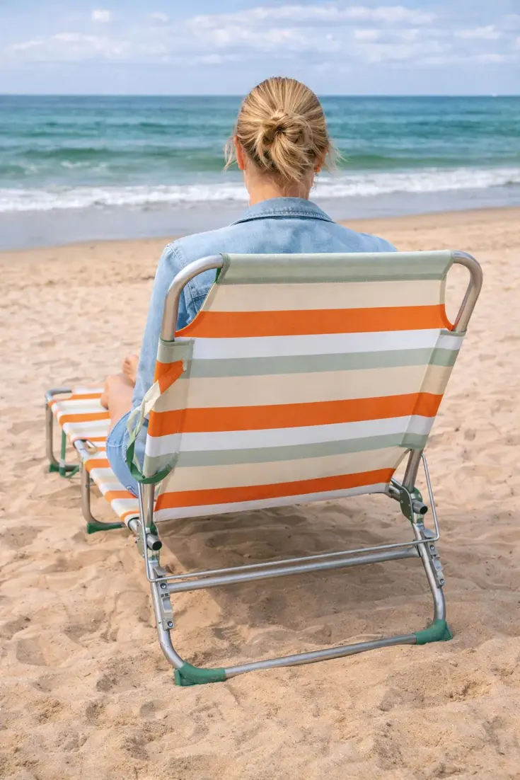 Ligbed Aluminium 3-Standen Opvouwbaar -