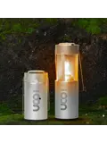 Inklapbare kaarslantaarn voor op de camping