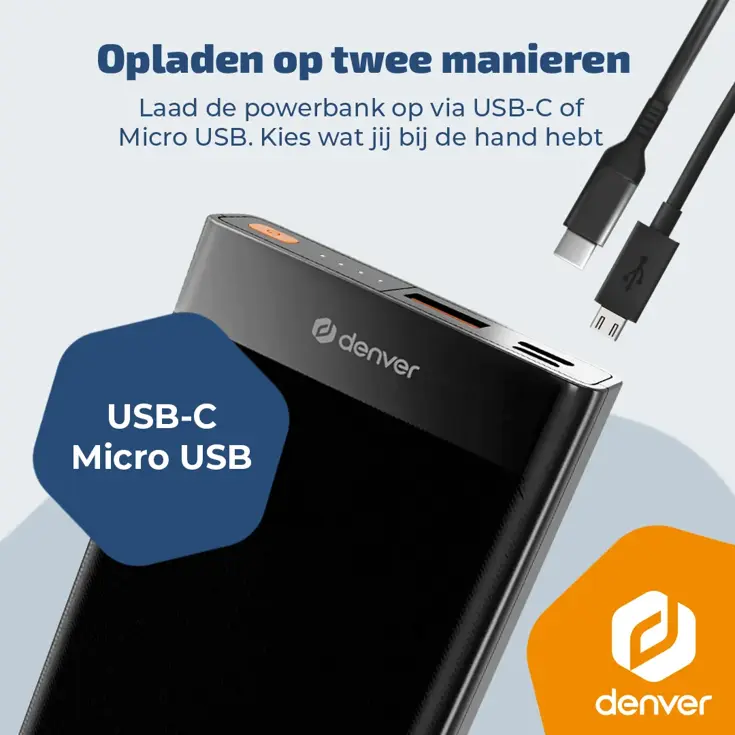 PQC10008 Power bank - 10.000 mAh