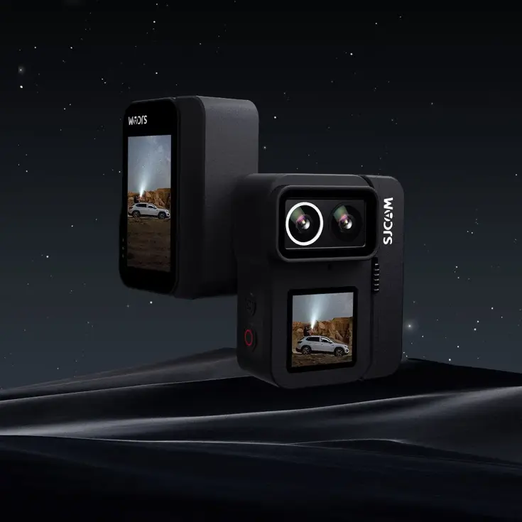 SJ20 4K 60fps Dual lens Wifi action cam en dashcam