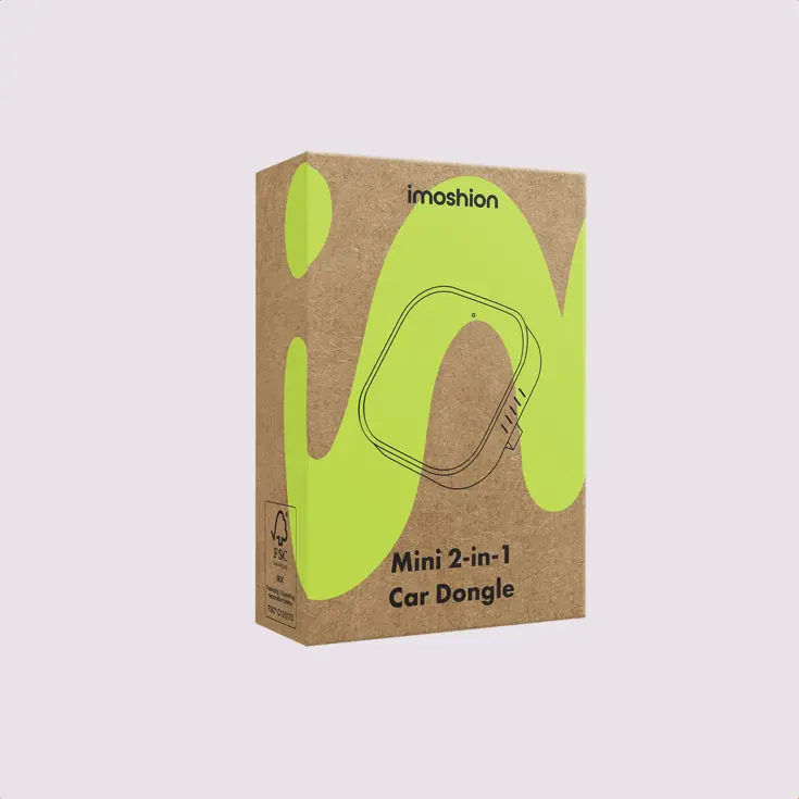 Mini 2-in-1 Dongle voor CarPlay en Android Auto