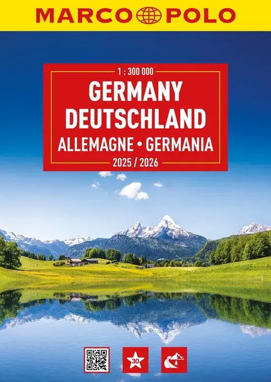 Marco Polo Wegenatlas Duitsland
