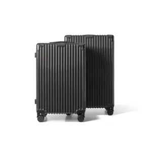 Voyagoux® Kofferset Classic - Donkergrijs-  M / L