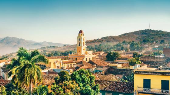 Skyline Trinidad in Cuba