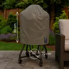 Ronde barbecuehoes 70x80 cm waterdicht