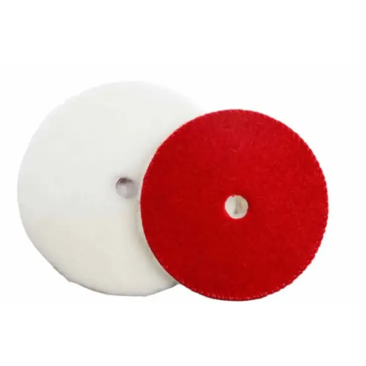 Lambswool Pad Short 126mm Polijstpad
