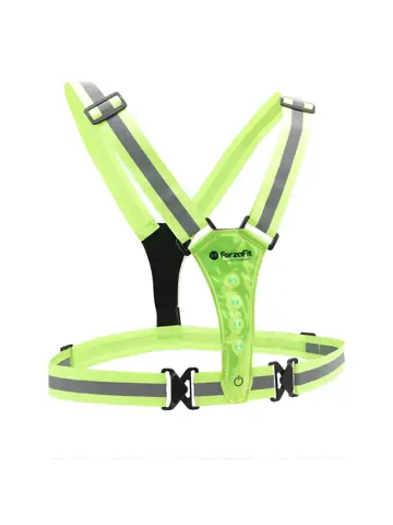 Reflecterend Geel Hardloopvest Ledverlichting