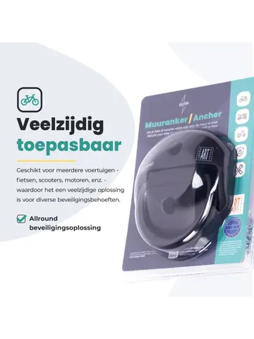 Voltano muuranker ART4 – met bevestiging