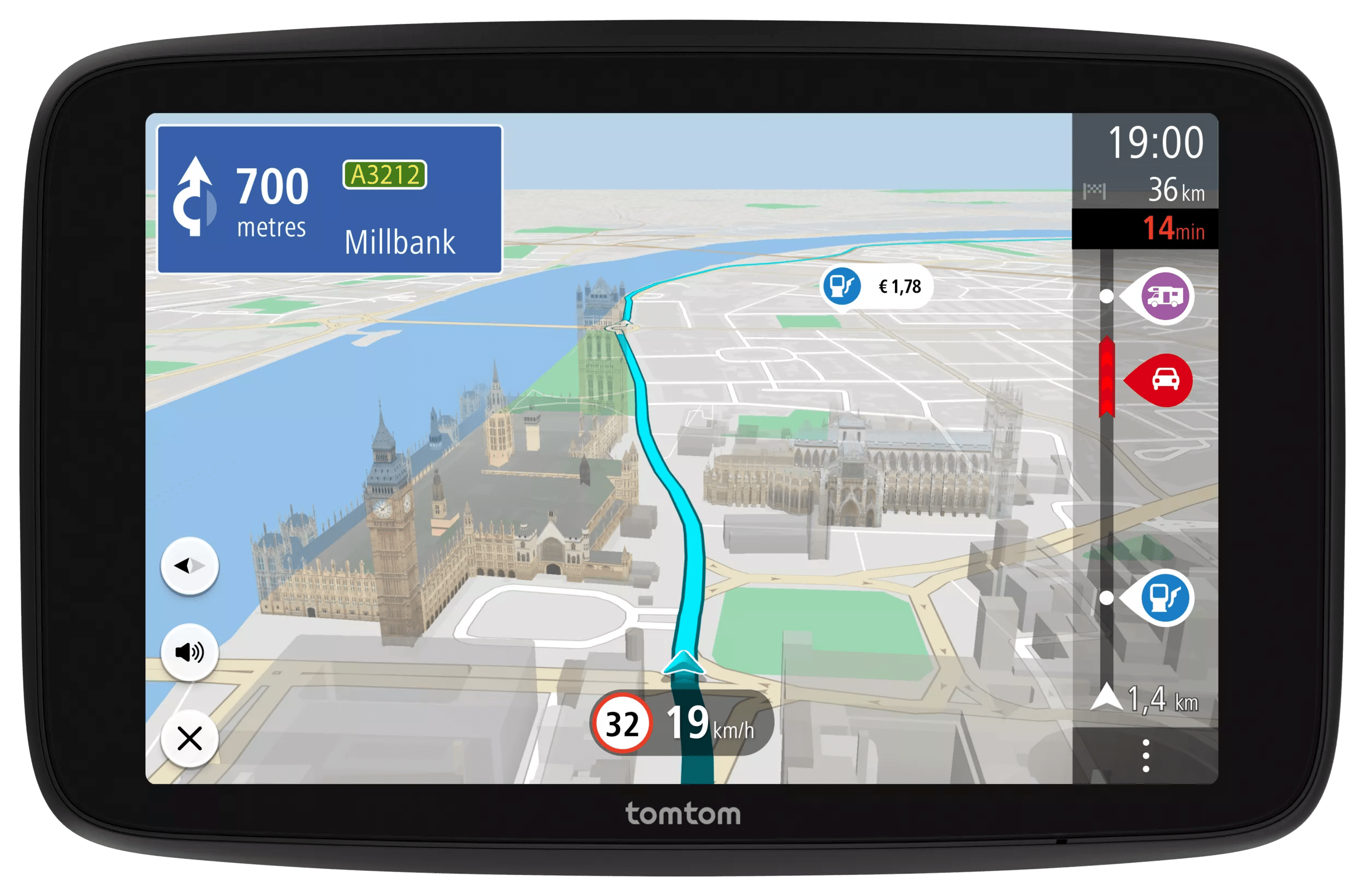 TomTom GO Camper Max 7" Wereld - Navigatiesysteem -