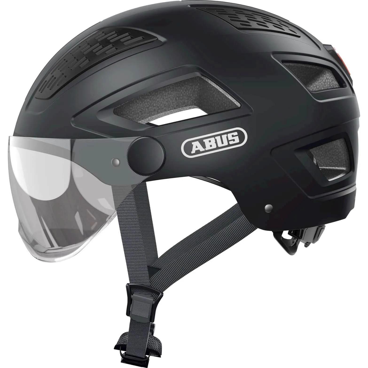 Abus  helm Hyban 2.0 ACE velvet black M 52-58  Zwart main product image