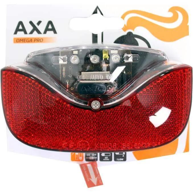 Axa  achterlicht Omega Pro batterij 80mm  Zwart main product image