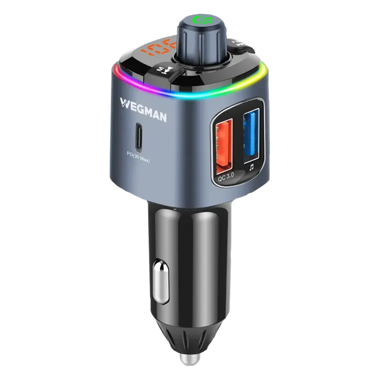 Wegman Bluetooth FM Transmitter Carkit USB C