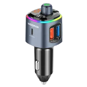 Wegman Bluetooth FM Transmitter Carkit USB C