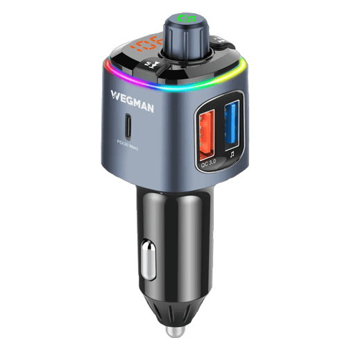 Wegman Bluetooth FM Transmitter Carkit USB C