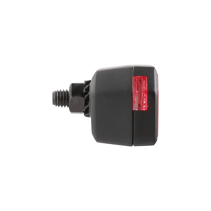 Compact achterlicht met zijkantverlichting 80mm