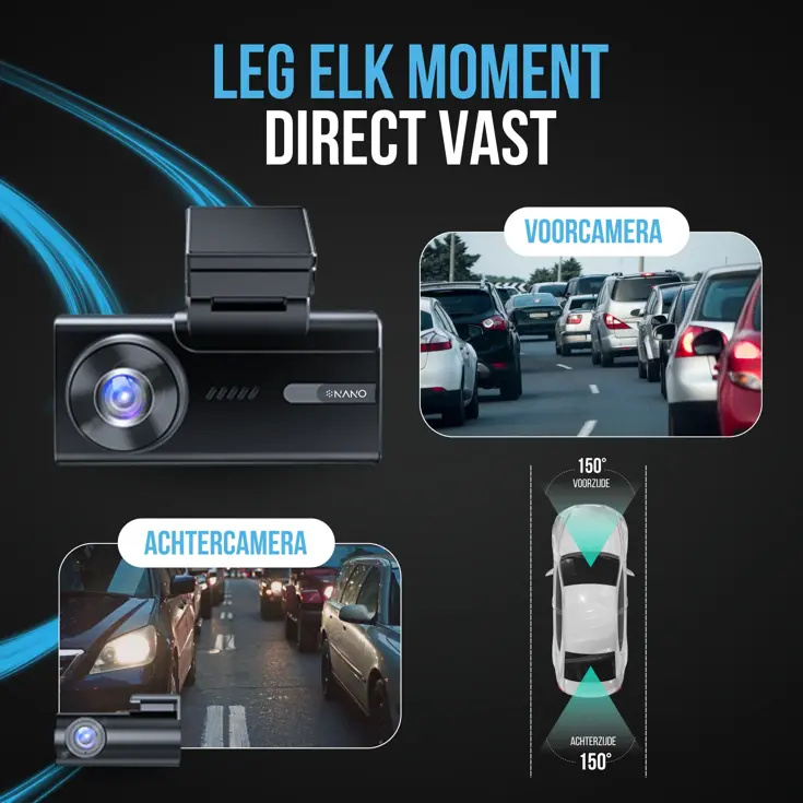 M93 Pro 5K Touch Wifi GPS 64gb dashcam