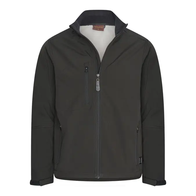 Heren Softshell Zip Jacket Cappuccino Italia