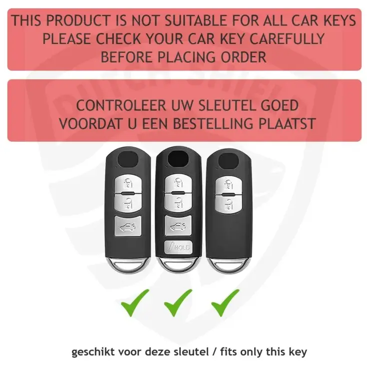 TPU Sleutelhoesje voor Mazda clear 492