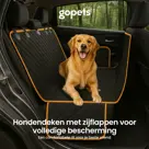 Hondendeken Auto Achterbank - Incl. Accessoires