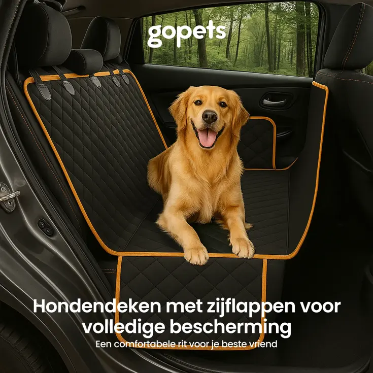 Hondendeken Auto Achterbank - Incl. Accessoires