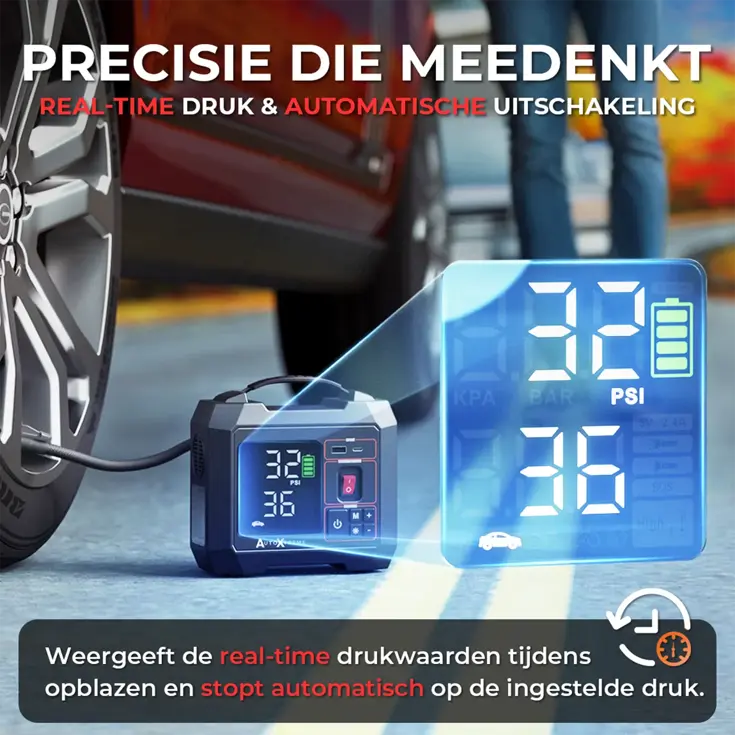 Air-300 – Luchtcompressor & Elektrische fietspomp