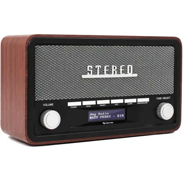 Stereo DAB+/FM radio Bluetooth Alarmfunctie