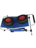Opvouwbare Lichtgewicht Beach Trailer Blauw