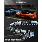 Wolfbox G840H 2K Wifi GPS 32gb spiegel dashcam