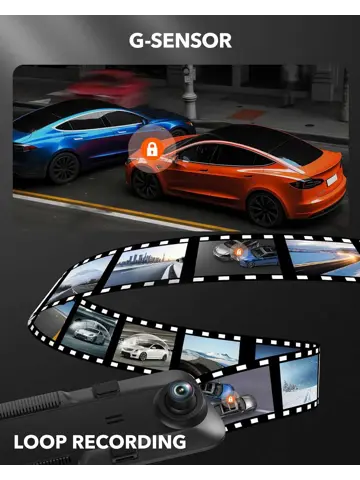 G840H 2K Wifi GPS 32gb Mirror dashcam