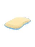 2 in 1 spons met microvezel en zeem 17x10 cm
