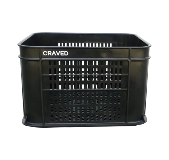 Craved Fietskrat – 30L – Zwart