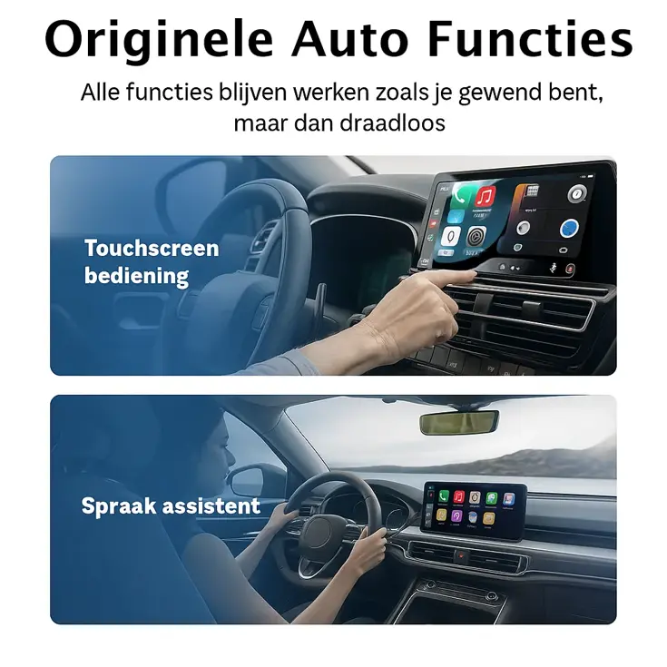 Pro 2-in-1 CarPlay & Android Auto Dongle