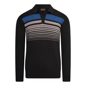 Heren L/S Knit Polo Cappuccino Italia