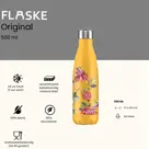 FLASKE 500 ml  RVS Drinkfles